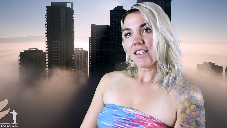 Gigi Giantess Growth in the City